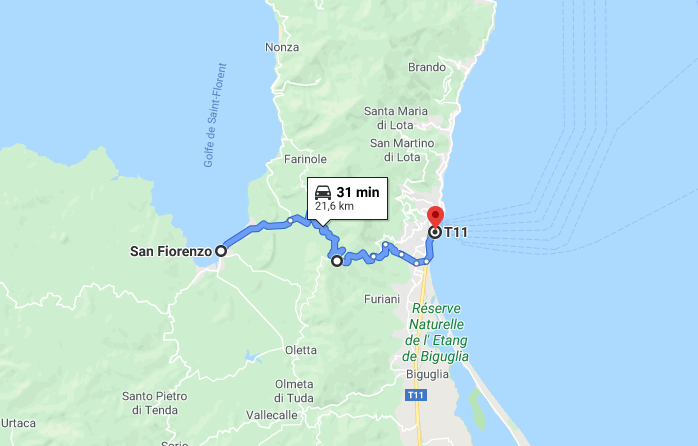 Itinerario in Corsica: da Saint Florent a Bastia passando sul Col de Teghime